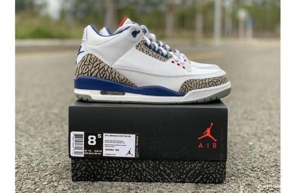JORDAN FIRST 854262-106 NIKE 854262-106 3 LOOK RETRO AIR BLUE TRUE AIR 0903